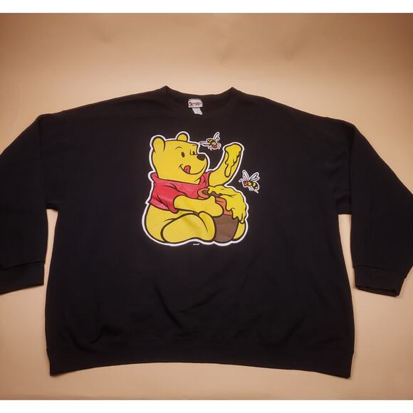 Vintage Winnie the Pooh Walt Disney World Big Pooh Sweater Crewneck Mens 3XL - Picture 2 of 14